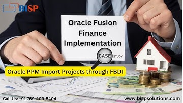 Oracle PPM Import Projects through FBDI | Oracle Project Portfolio Management Import Projects FBDI
