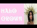Halo crown tutorial @TopTrending  @diyhandwork @YouTube @bridalphotoshoot