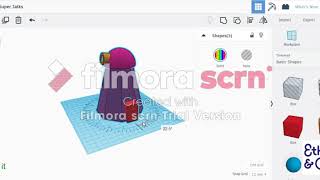 Design a Wind Mill using TinkerCAD