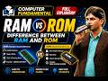 Computer Fundamental | Memory | RAM | ROM
