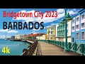 Bridgetown city  barbados 4k by drone 2023