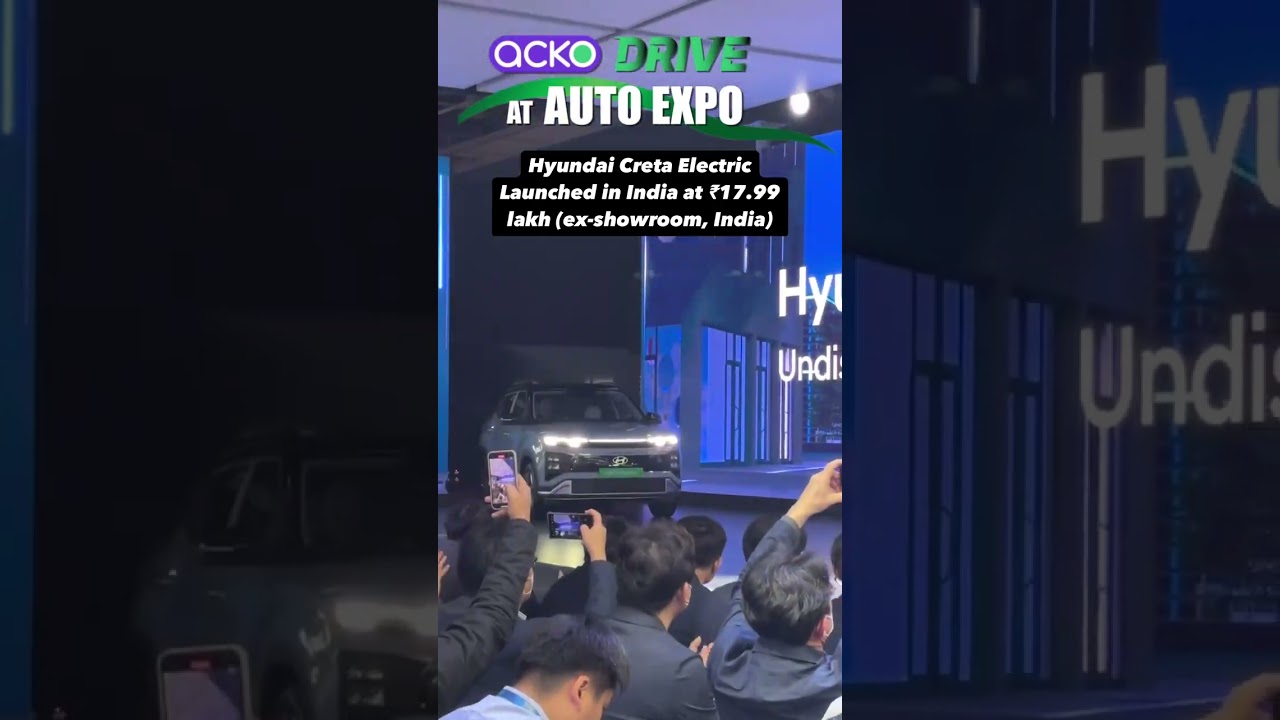 2025 Auto Expo | Hyundai Creta Electric Launched In India.