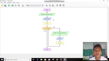 tugas pekan 8 flowgorithm menghitung jumlah nilai dan rata-rata.