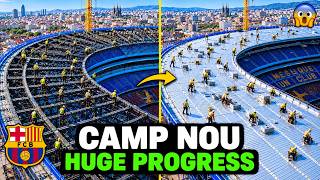 Camp Nou Roof Is Almost Ready! 😱 Massive Construction Update | September 2026