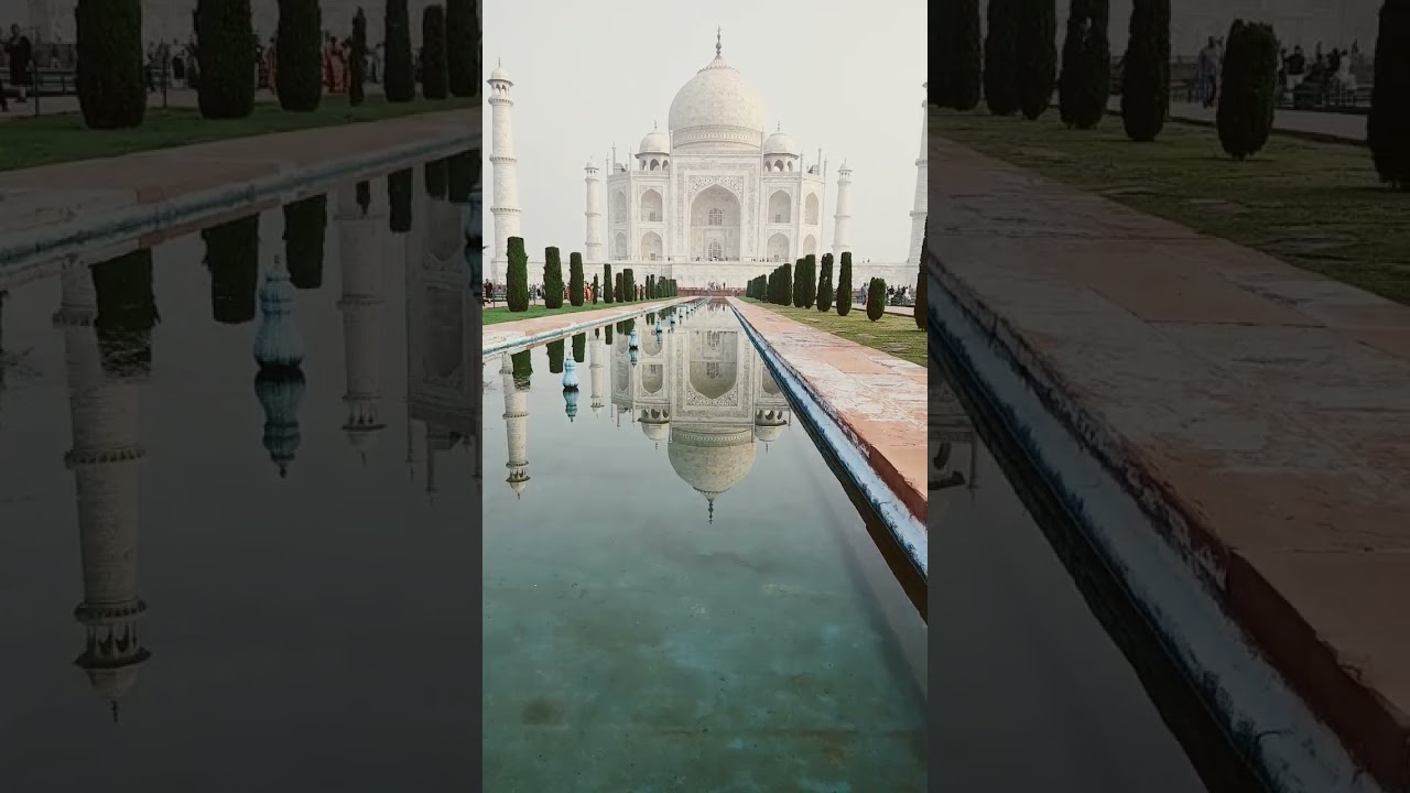 Taj Mahal water view