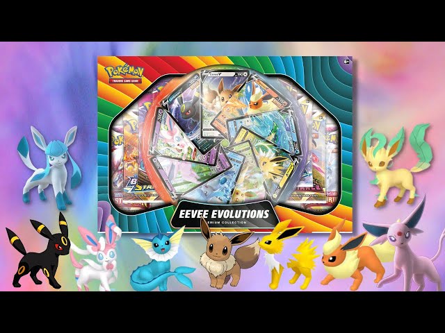 I opened the GAMESTOP EXCLUSIVE Eevee Evolutions Premium Collection Box!!  Rating and Review!! 