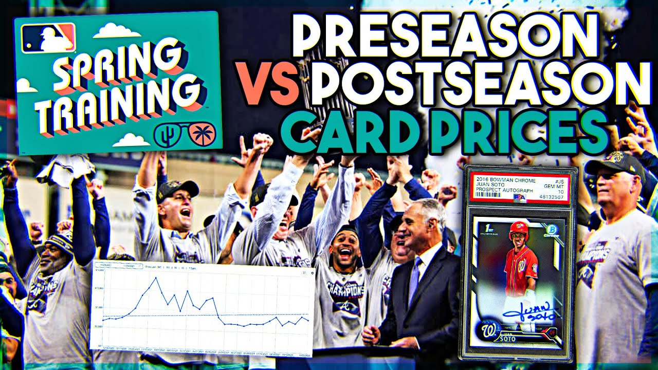 Preseason vs Postseason (SPORTS CARD INVESTING) Episode 9 MBC YouTube