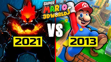 Super Mario 3D World (Switch VS Wii U)