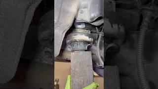 Pressed 😁 rear subframe bushe 😂Mercedes C216