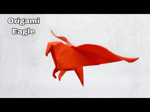Origami Eagle How To Make Paper Eagle Origami Bird 