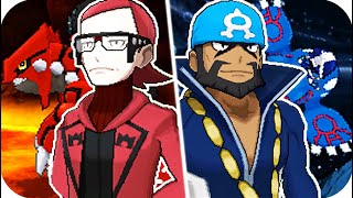 Pokemon Omega Ruby & Alpha Sapphire - All Leader Maxie & Archie Battles (1080p60)