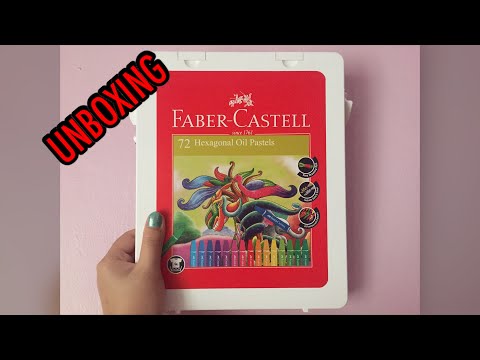 Faber Castell Oil Pastel : Persiapan Lomba Mewarnai Buat Besok. 