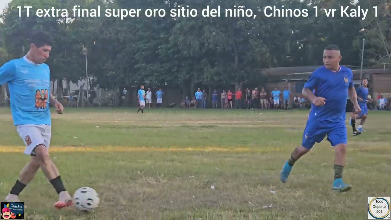 Tiempos extra final super oro sitio del niño,  Chinos Chinos ante Kaly