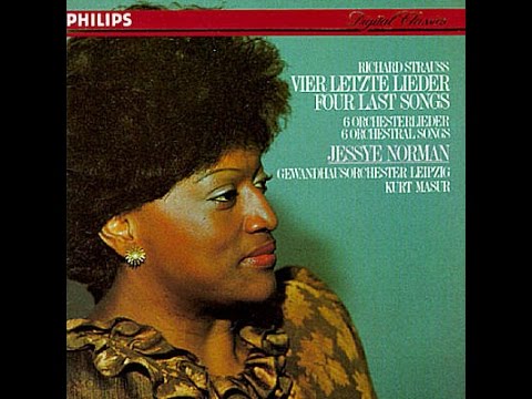 Richard Strauss, Vier letzte Lieder, Jessye Norman, Kurt Masur