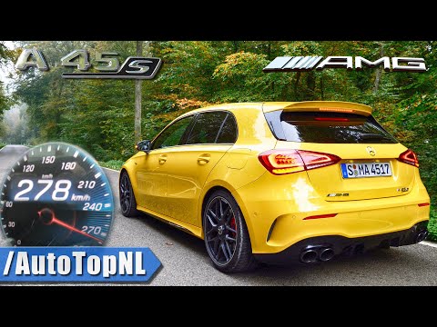 MERCEDES AMG A45 S 421HP | 0-278km/h ACCELERATION & TOP SPEED By AutoTopNL