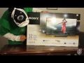 Sony Bravia 32" LED HDTV(31-1/2" Diag.)Unboxing