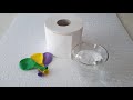 DIY - 🍀 из рулона туалетной бумаги и воды...