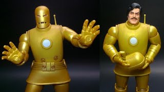 New Marvel Legends Ironman model 1 action figure in hand images by sb Toyz