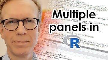 Multiple panels in R