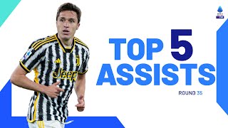 Chiesa’s perfect lobbed cross | Top Assists | Round 35 | Serie A 2023/24