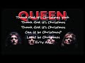 Queen Thanks God Its Christmas Lyrics 