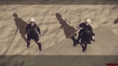 NieR: Automata - English Version - Day 1 Stream - Going to Pascal Village (60FPS)