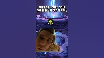 when the healer tells you they are out of mana #wow #worldofwarcraft #warcraft