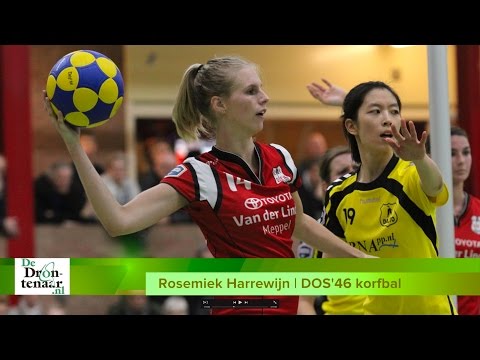 VIDEO | Rosemiek Harrewijn uit Dronten stopt met topkorfbal bij DOS’46