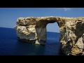 Cổng vòm đá Azure Window ở Malta đổ sụp xuống biển Cổng vòm đá Azure Window ở Malta đổ sụp xuống biển