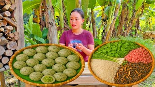 How to Make " Bánh Khúc" According to an Ancient Recipe - Go to the Market to Sell | Trieu Mai Huong