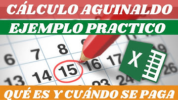 ¡💥  AGUINALDO 2025 💥 ! ¿ Como se Calcula  🚀  ¿ Cuándo se paga ➡️ EJEMPLO Práctico en EXCEL