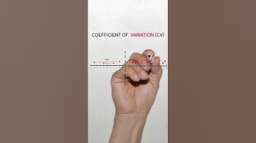 Coefficient of Variation. Simply explained #sigma #statistics #maths #education #science
