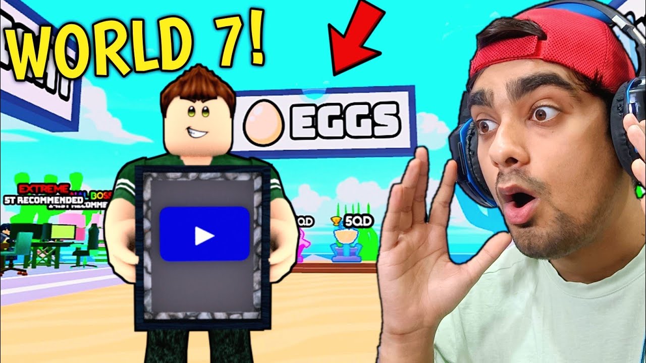 I OPENED WORLD 7! YOUTUBER BATTLE SIMULATOR ROBLOX - YouTube