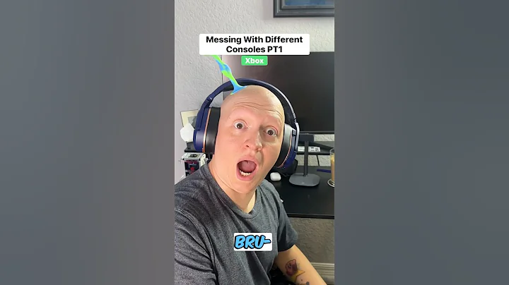 Messing with consoles PT1 #funny #comedy #gamer #relatable #humor #skit