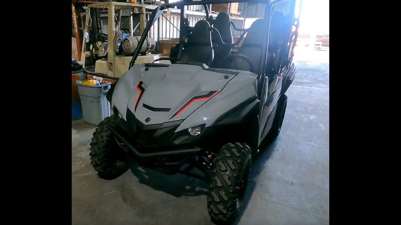 Traveller X 6,000 lb. Synthetic Rope Winch, on yamaha 850cc x4 