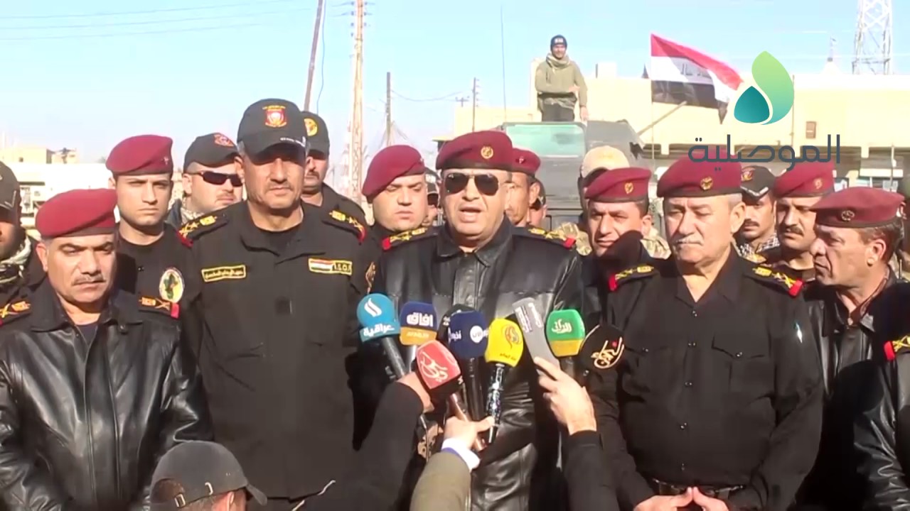 شغاتي: حررنا 45 حيا في الموصل وستراتيجتنا المقبلة الحفاظ على البنى التحتية والمواطنين