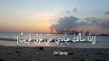 القارئ عبدالله الموسى - {وإذا سألك عبادي عني فإني قريب أجيب دعوة الداع إذا دعان} - {من سورة البقرة}