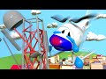 Look out Hector the Helicopter !! - Amber the Ambulance in Car City l Cartoons for Children