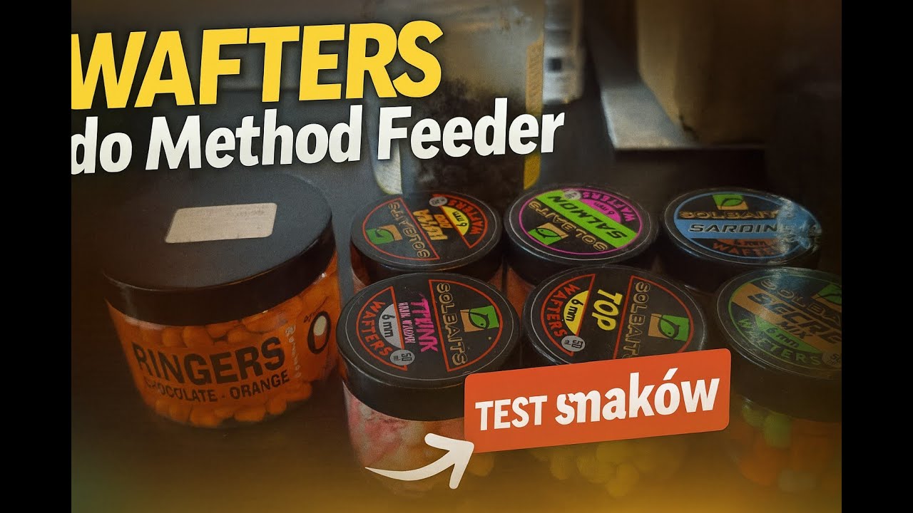 Waftersy do Method Feeder – kolory, rozmiary + Solbaits i Ringers