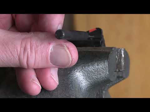 How to Drill and Fit a Smith & Wesson Front Sight