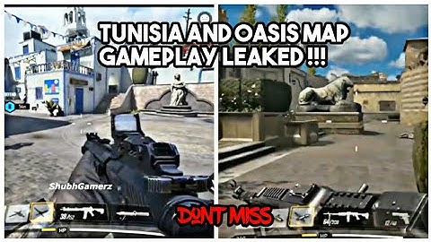 New Upcoming Season 3 Maps Tunisia And Oasis Gameplay Leaked | Call Of Duty Mobile | Gamer