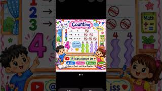 counting 1to4 learn ,and count#kidslearning #trending #viralvideo