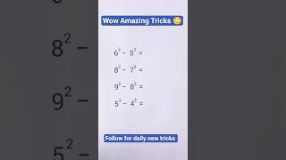 Maths Tricks #shortsfeed #short #trending #maths #viral #viralvideo #education #ytshorts #explore