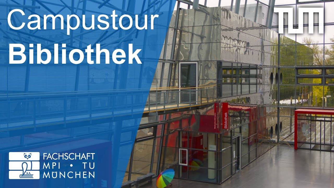 Teilbibliothek Mathematik Informatik Tum Campustour Garching Fsmpi Youtube
