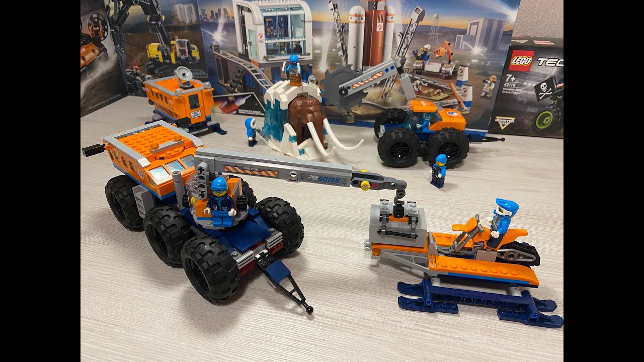 LEGO City 60195 Arctic Mobile Exploration Base -
