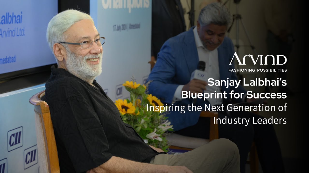 Sanjay Lalbhai's inspiring talk on 'Breakfast with Champions' - A CII Gujarat Initiative