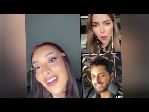 صادم في اللايف نورال الجزائرية و نورهان و مشاهير تيك توك