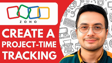 How to Create a Project  - Time Tracking Zoho Books  - 2025 (Very Easy)