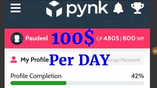 How to earn money from Pynk . Pynk money Withdraw proof screenshot 3