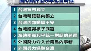 國防部：共軍對台部署飛彈 增至1500枚 20150901 公視中晝